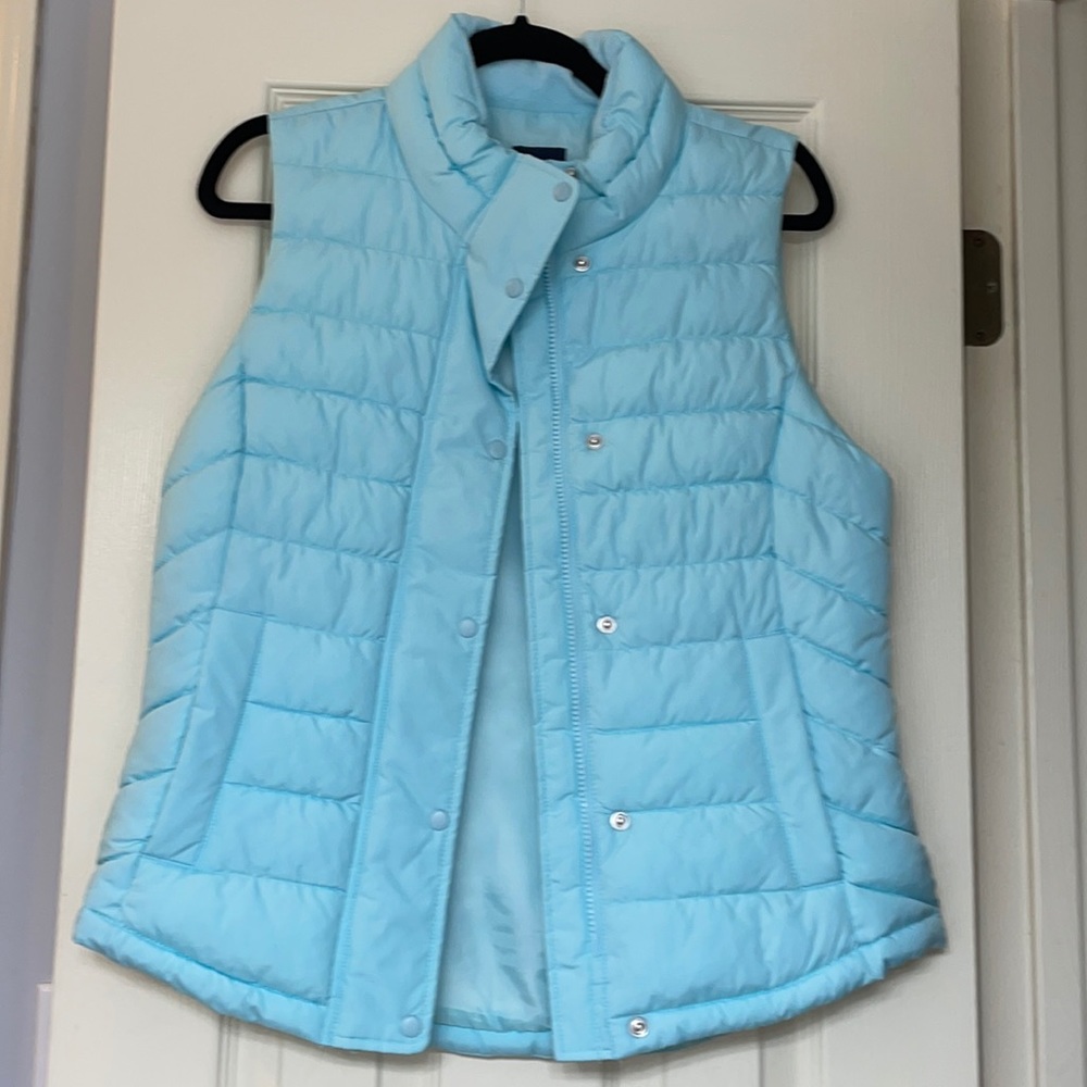 Blue Puffy Vest